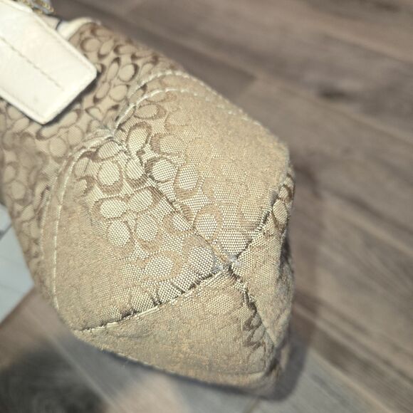 Vintage Coach Bag Signature Soho Hobo Shoulder Studded Y2K Buckle Flap retro - Picture 8 of 13